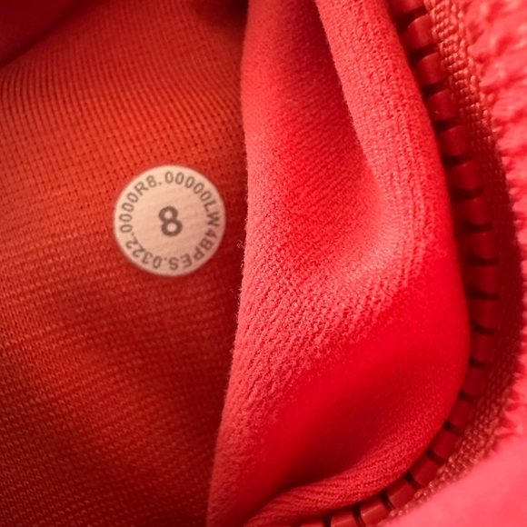 Lululemon Hooded Define Jacket *Nulu size 8 Pale Raspberry W4BPES - Picture 2 of 6